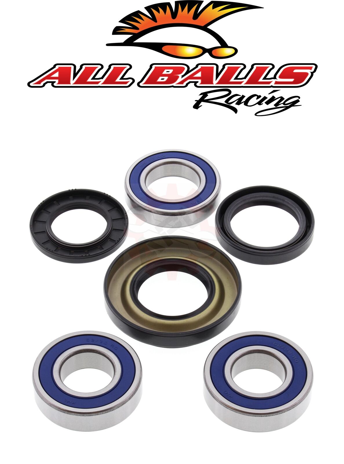 2005-2013 Honda Foreman 500 All Balls Rear Wheel Bearing Seal Kit 25-1037