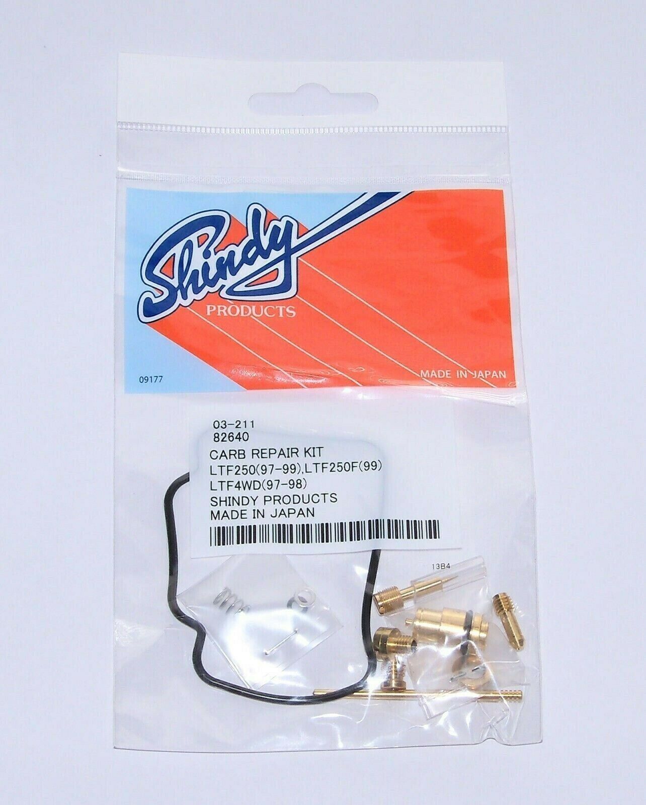 Carburetor Repair Kit JAPAN 1997-1998 Suzuki LTF4wd 250 4x4 Rebuild 03-211