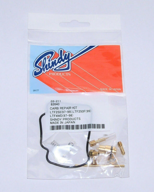 Carburetor Repair Kit JAPAN 1997-1998 Suzuki LTF4wd 250 4x4 Rebuild 03-211