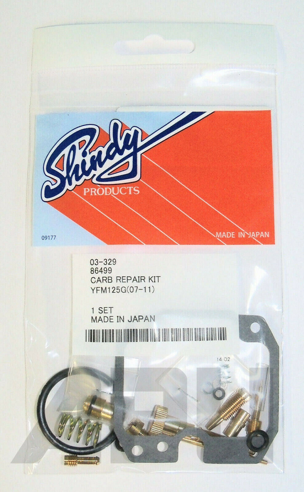 Carburetor Repair Kit JAPAN 2007-2012 Yamaha 125 Grizzly YFM125 Carb Rebuild