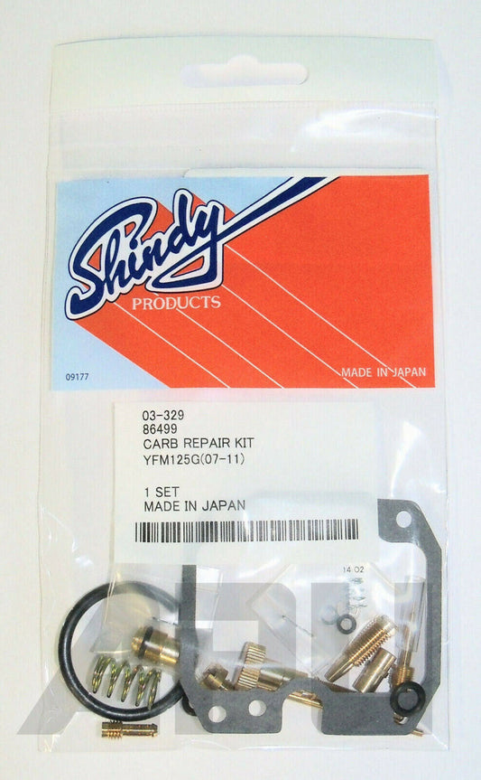 Carburetor Repair Kit JAPAN 2007-2012 Yamaha 125 Grizzly YFM125 Carb Rebuild
