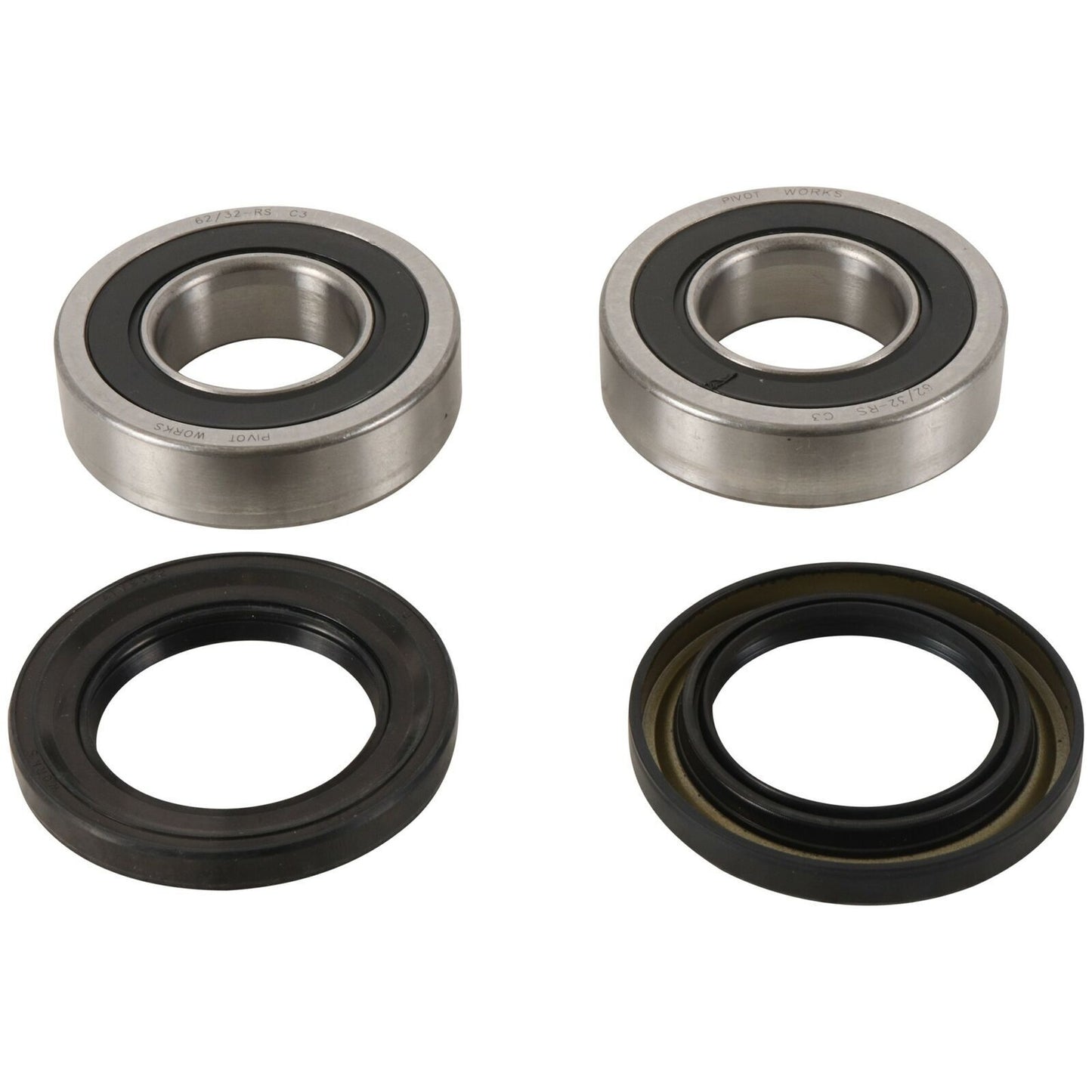 Pivot Works Rear Wheel Bearings Suzuki QUADSPORT 80 90 KFX80 LIFETIME WARRANTY