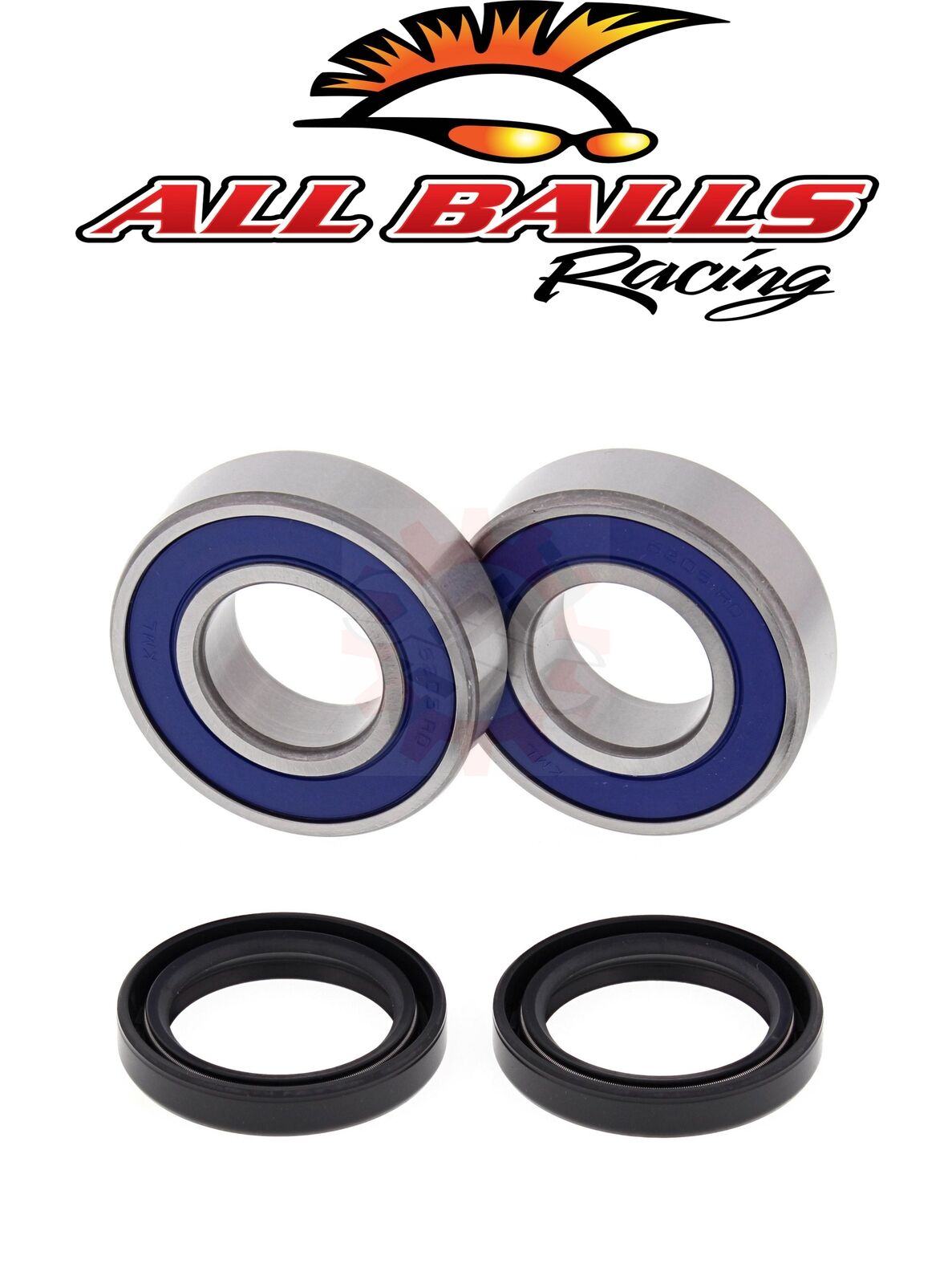 Rear Wheel Bearings KLF 300/B Bayou 88-05 Mule 550 520 500 ALL BALLS 25-1274