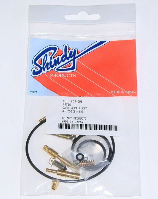 Carburetor Repair Kit JAPAN 80-82 Honda Atc185s Atc185 185s 03-006