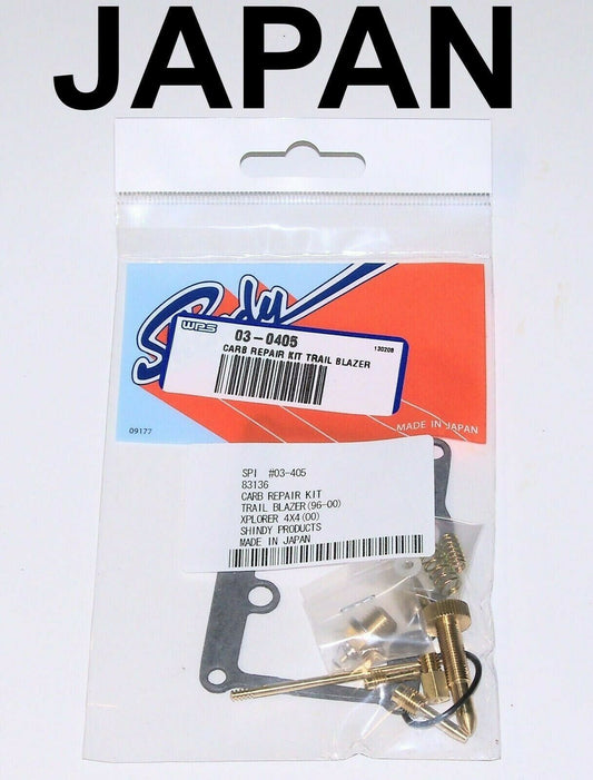 Carburetor Repair Kit JAPAN 2000 Polaris 250 Xplorer 4x4 Carb Rebuild 03-405