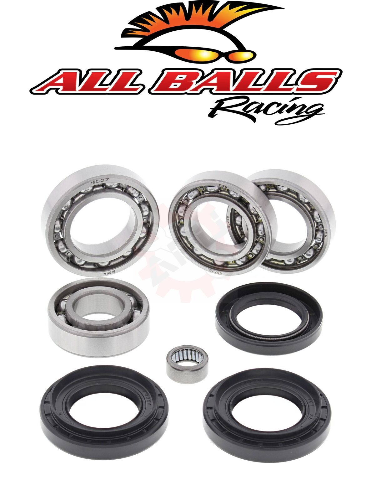 All Balls Front Differential Bearings 600 Grizzly 1998-2001 Yamaha 25-2029