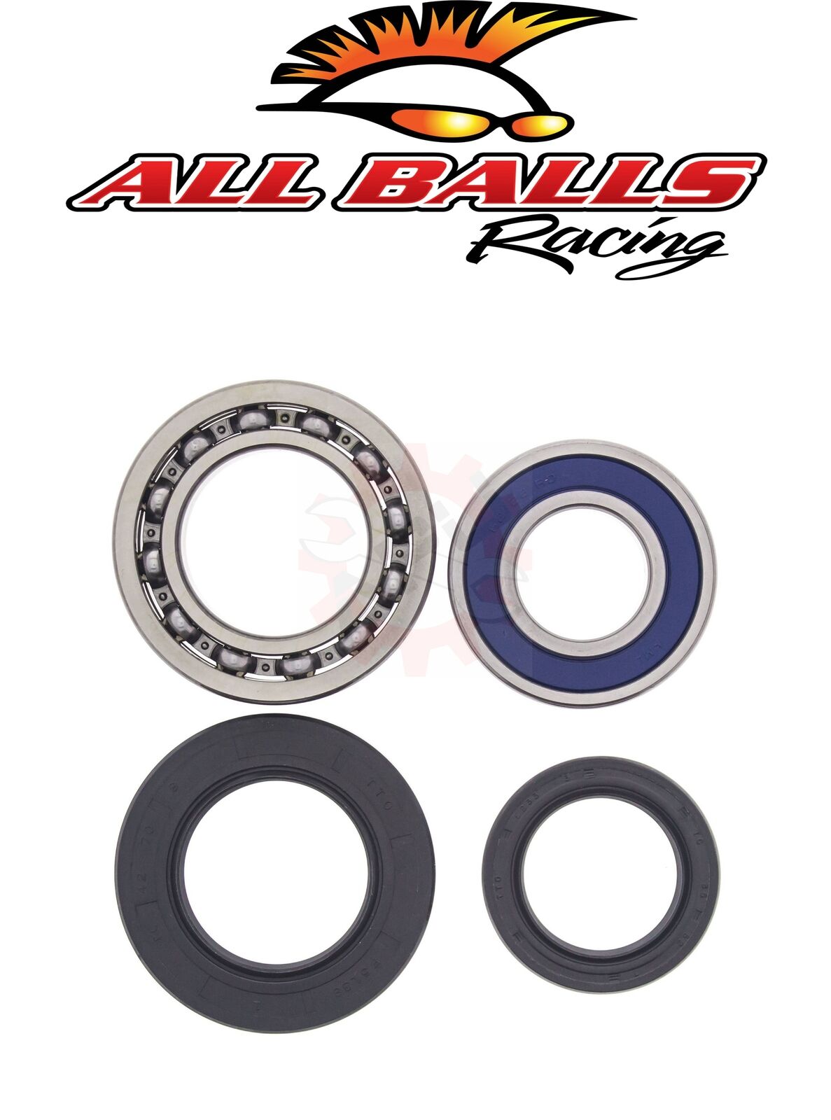 Rear Wheel Bearings 350 Big Bear 96-99/600 Grizzly 98 Yamaha ALL BALLS 25-1014