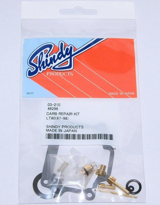 Carburetor Repair Kit JAPAN 1987-2006 Suzuki Lt80 Carb Rebuild 03-210