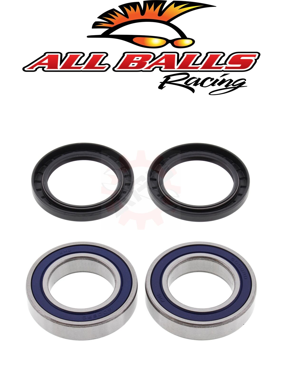 ALL BALLS Rear Wheel Bearings YFM 350 Warrior 87-04 Yamaha 25-1329