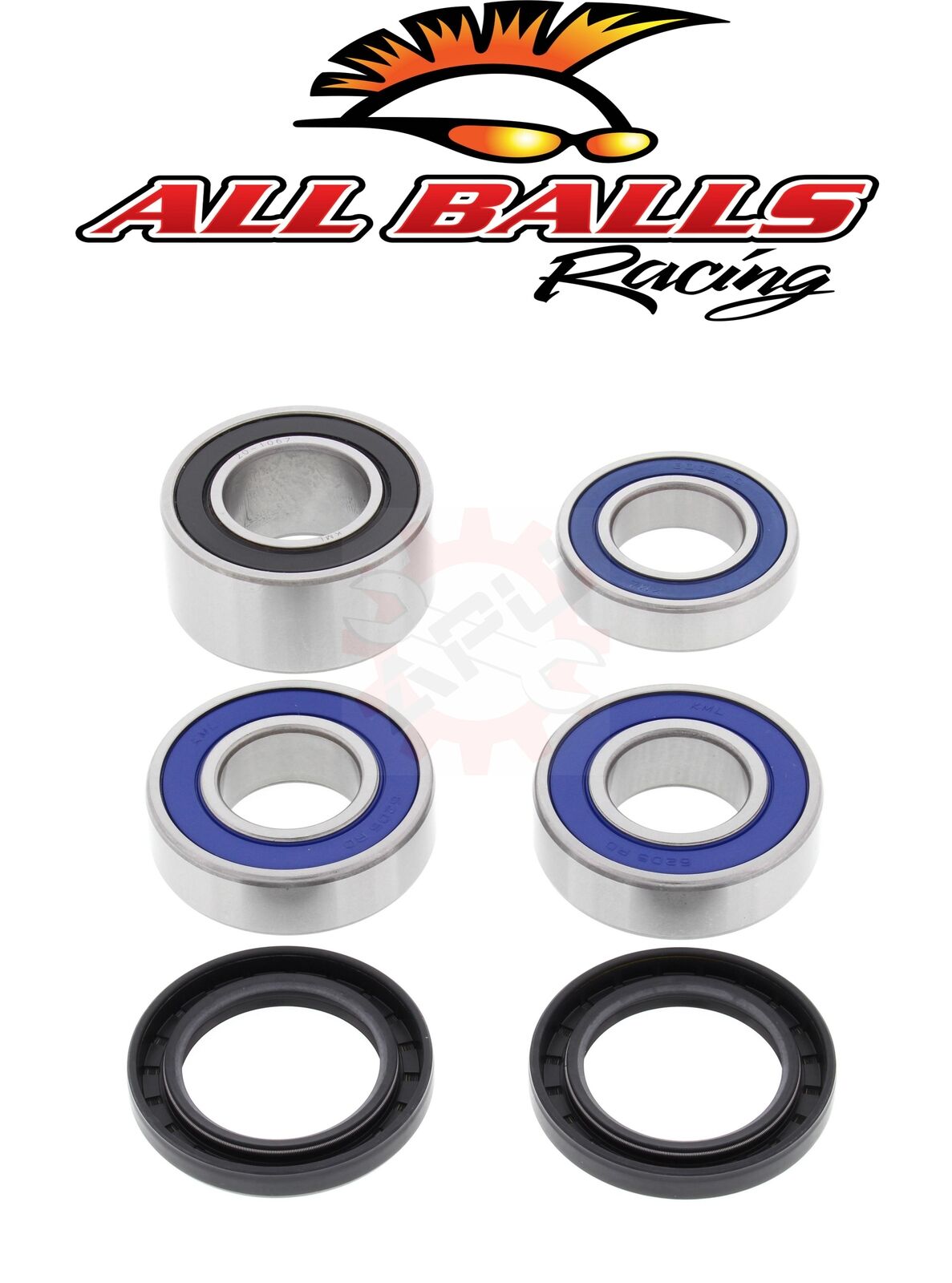 Rear Wheel Bearings Honda CBR929RR 00-01 CBR954RR 02-03 ALL BALLS 25-1657