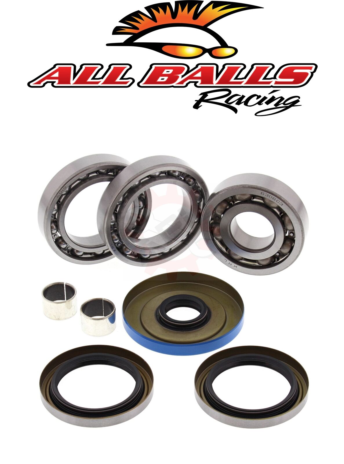 All Balls Rear Differential Bearings 08-10 Polaris Sportsman 800 25-2096