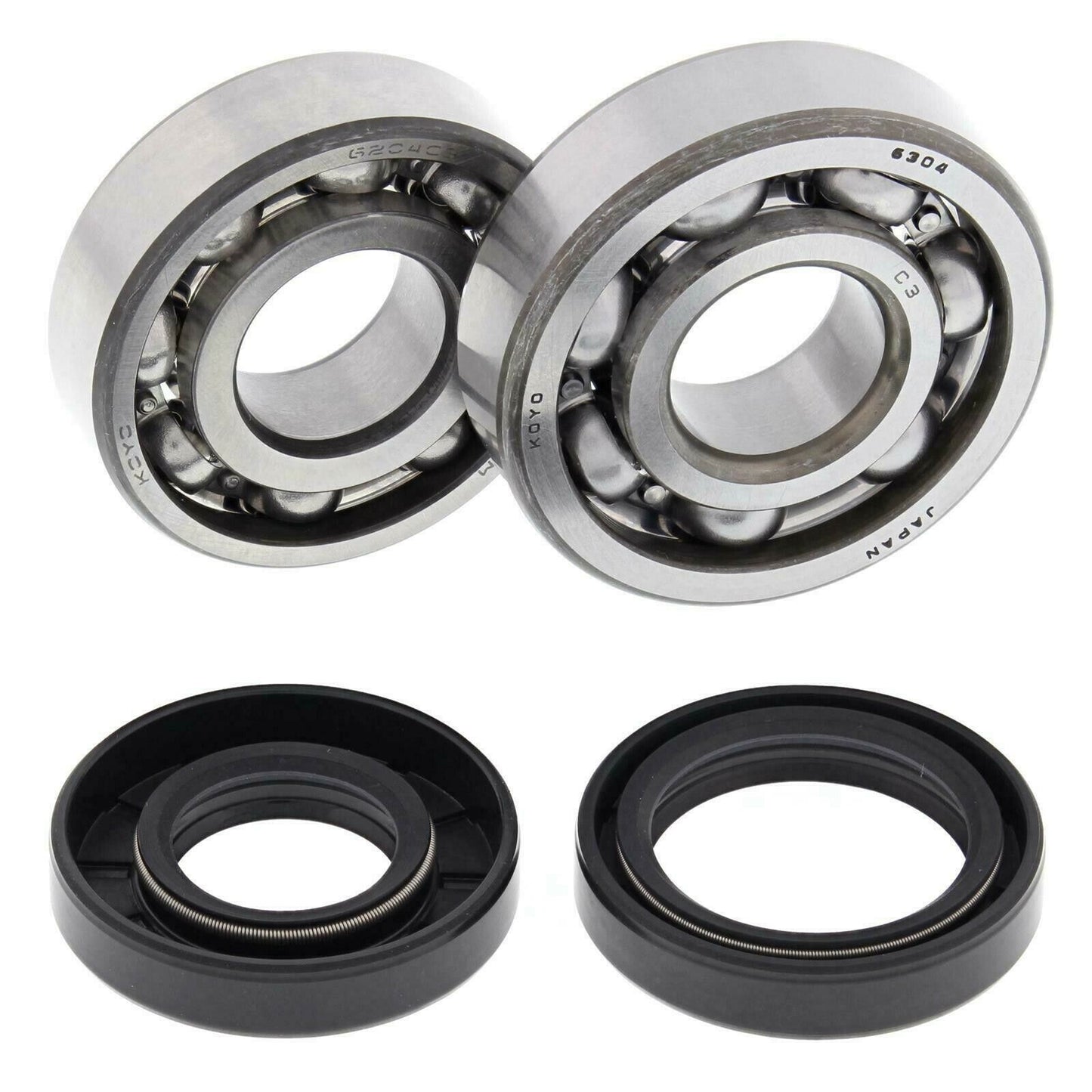 All Balls Crankshaft Bearings & Seals 02-18 Yamaha YZ85 93-01 YZ80 24-1023