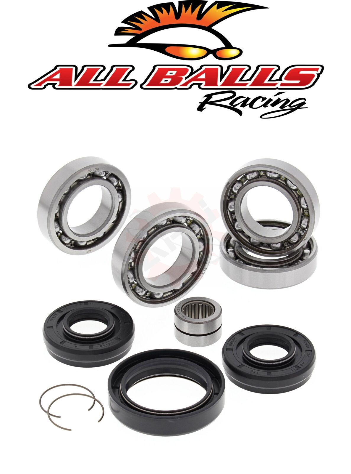 All Balls Front Differential Bearings 500 Foreman Rubicon 12-13 Honda 25-2078