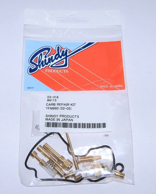 Carburetor Repair Kit JAPAN 2002-2005 Yamaha 660 Grizzly Yfm660 Carb Rebuild