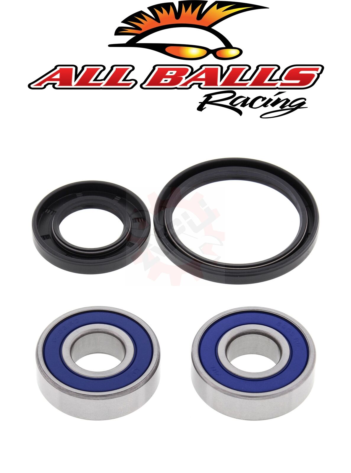 Front Wheel Bearings Yamaha YZF600R 95-07 ALL BALLS 25-1472